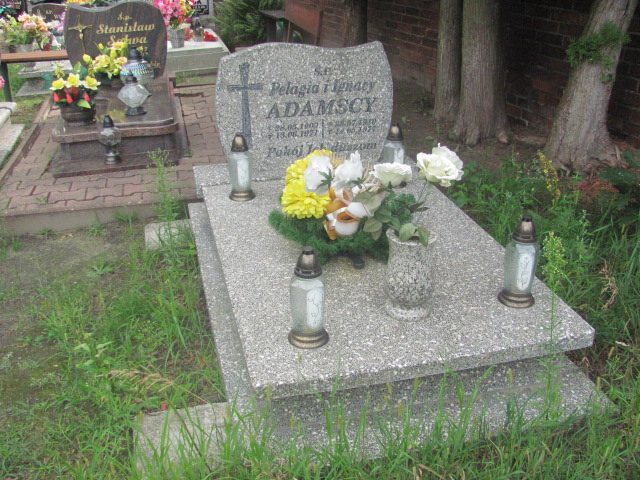 Grób Pelagia Adamska