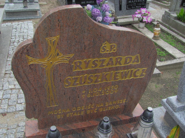 Ryszarda Szuszkiewicz 1950 Tuplice 0899 - Grobonet - Wyszukiwarka osób pochowanych