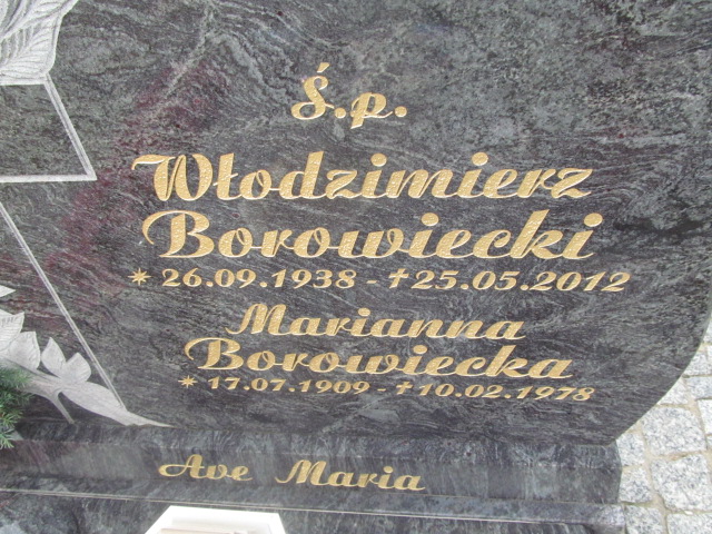 Włodzimierz Borowiecki 1938 Tuplice 0899 - Grobonet - Wyszukiwarka osób pochowanych