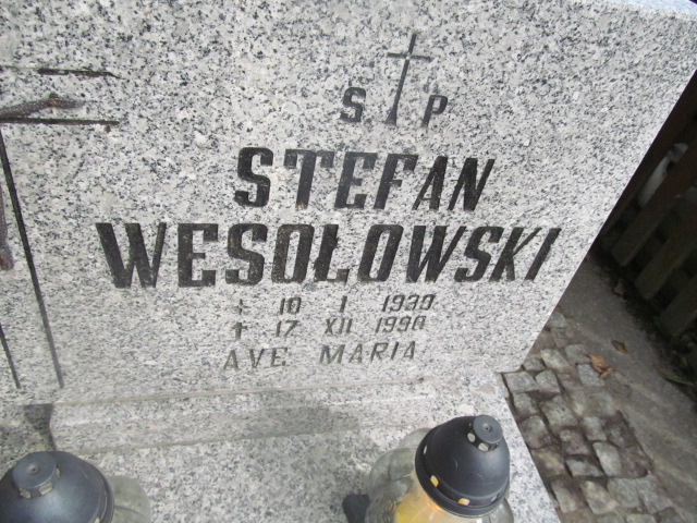 Stefan Wesołowski 1930 Tuplice 0899 - Grobonet - Wyszukiwarka osób pochowanych
