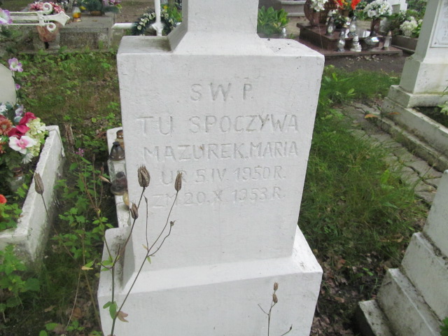 Maria Mazurek 1950 Tuplice 0899 - Grobonet - Wyszukiwarka osób pochowanych