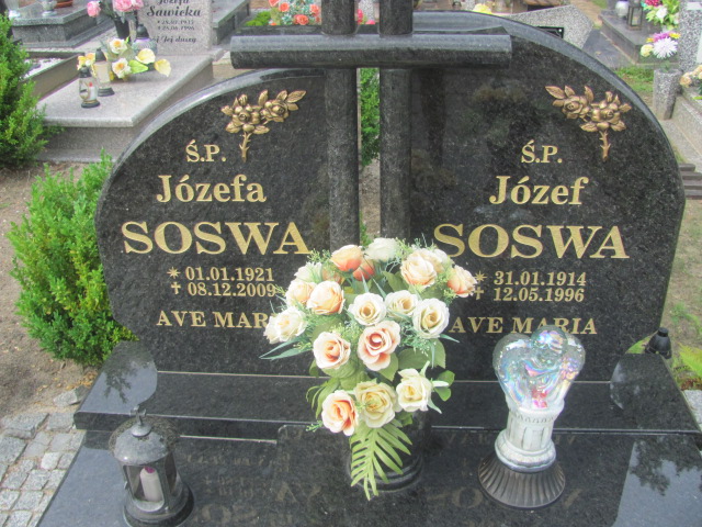 Józef Soswa 1914 Tuplice 0899 - Grobonet - Wyszukiwarka osób pochowanych