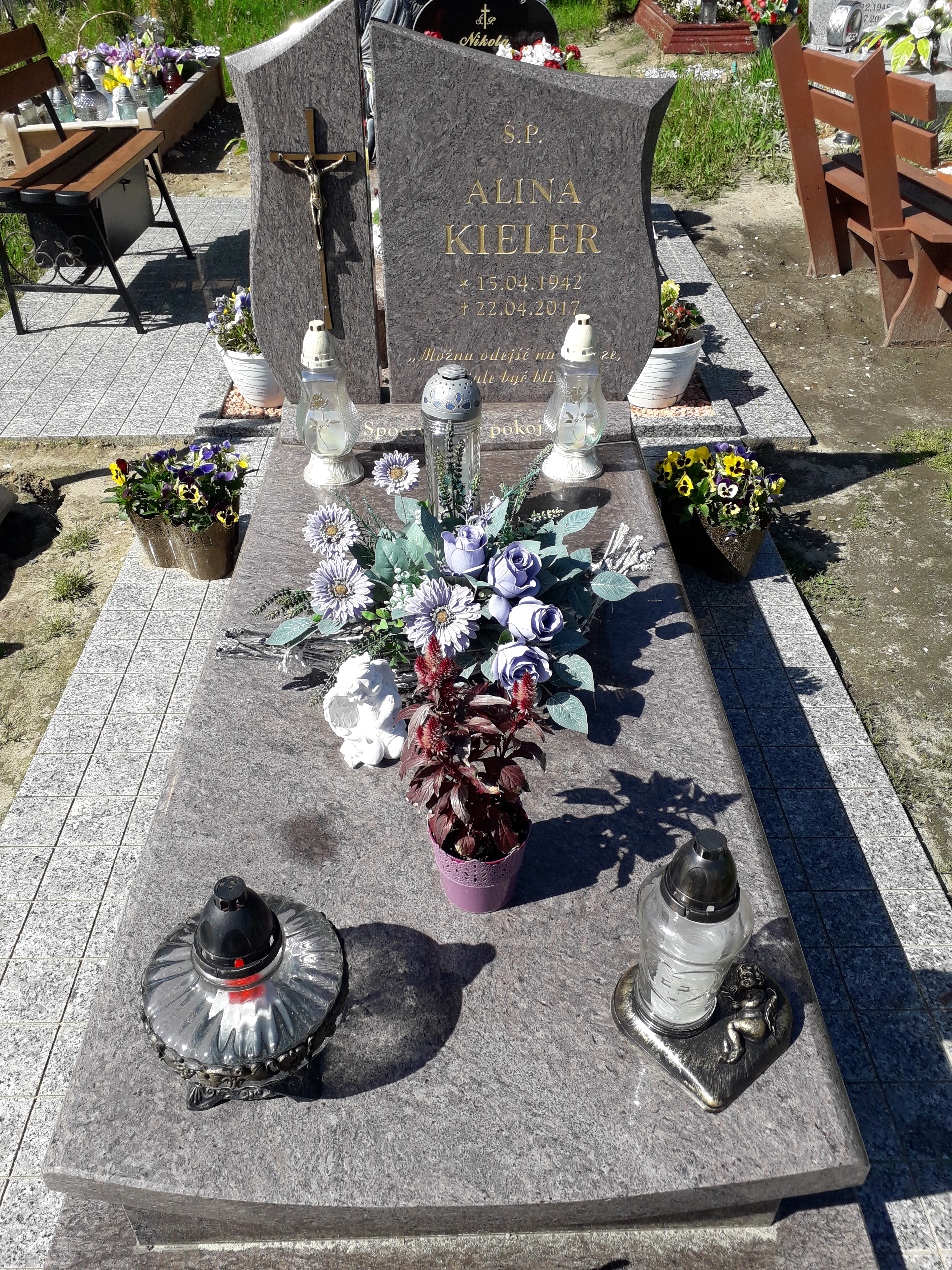 Alina Kieler 1942 Tuplice 0899 - Grobonet - Wyszukiwarka osób pochowanych