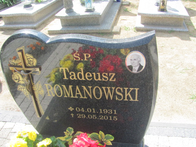 Tadeusz Romanowski  1931 Tuplice 0899 - Grobonet - Wyszukiwarka osób pochowanych